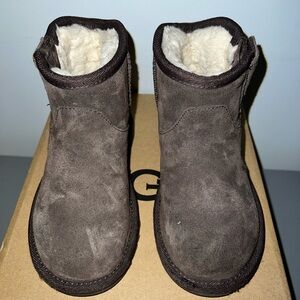 UGG Dark Brown Suede Boots